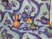 Henri Matisse Still Life with Blue Tablecoloth (mk35) oil painting reproduction